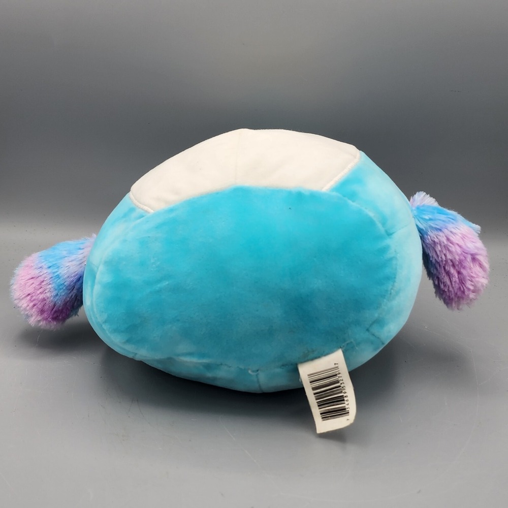 Squishmallows Raina the Penguin 8" Plush, Bright Blue Penguin With Glasses, Rare - Picture 7 of 8